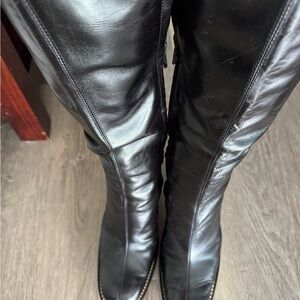 Robert Clergerie Black Heeled Boots